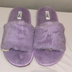 Glaze Lavender Plush Women's Slippers